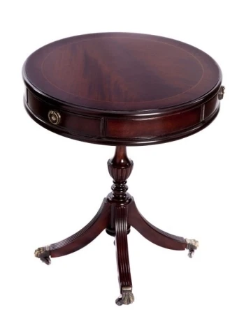 A1001 - Reproduction Drum Table (Choice of Finish)