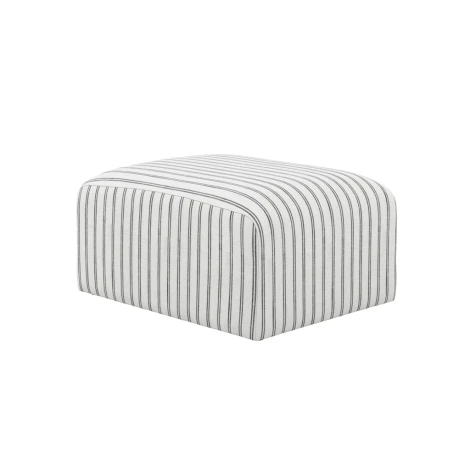 RYDCSTPOU - Ryder Chalk Stripe Pouffe