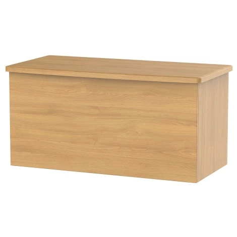 SHE035-O - Sherwood - Blanket Box / Bed Box - Modern Oak Finish
