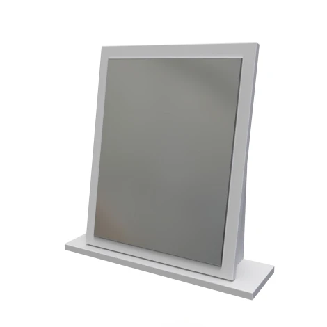 SHE044-GM - Sherwood - Small Mirror - Grey Matt Finish