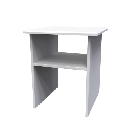 SHE201-GM - Sherwood - Lamp Table - Grey Matt Finish