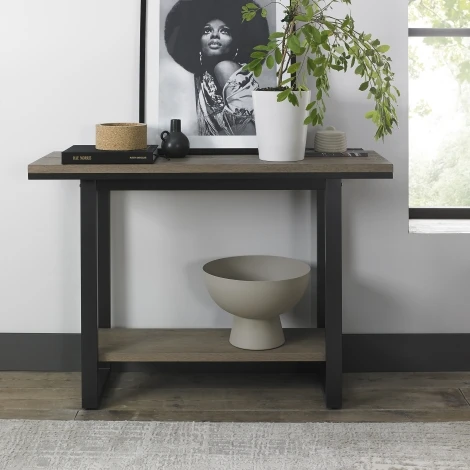 4207-19 - Tivoli Weathered Oak Console Table