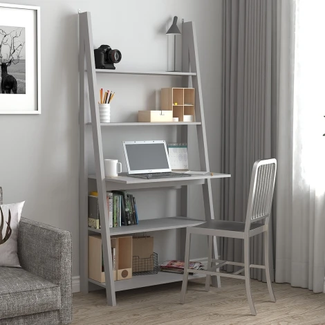 Tiva Ladder Desk Grey 