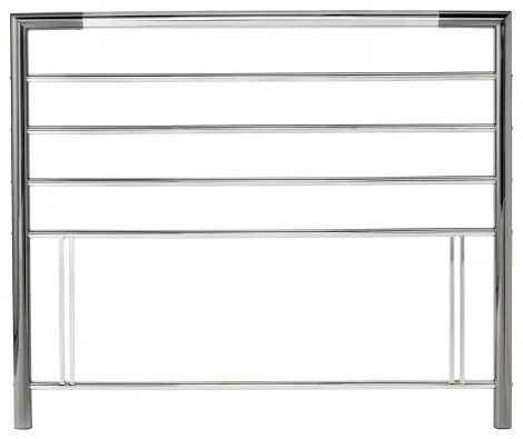 Urban Shiny Nickel & Black Nickel Headboard (Double 135cm)