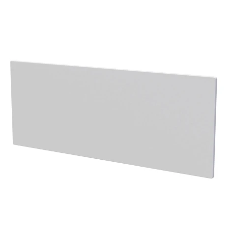 VIC077-GM - Victoria - 4ft 6in Double Headboard - Grey Matt Finish