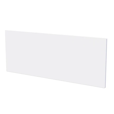 VIC077-WA - Victoria - 4ft 6in Double Headboard - White Ash Finish