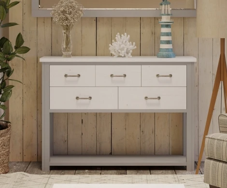Greystone Sideboard with Wicker Baskets VTTG02C