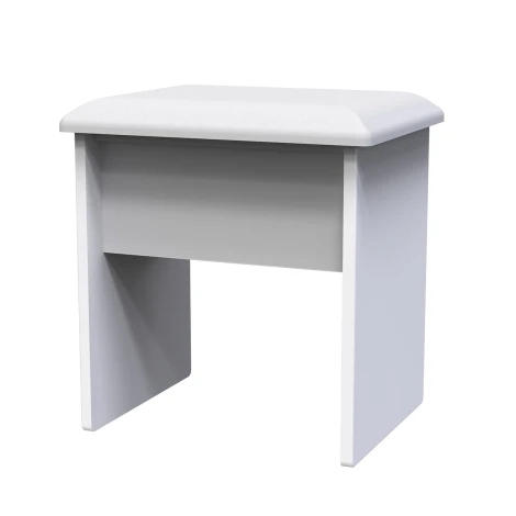 WAR040-WM - Warwick White Matt Vainty Stool