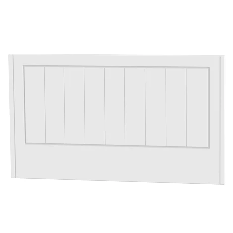 WAR075-WM - Warwick White Matt 3ft Single Headboard