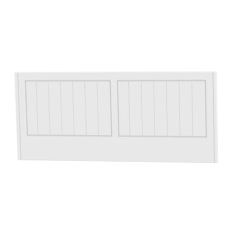 WAR076-WM - Warwick White Matt 4ft Small Double Headboard