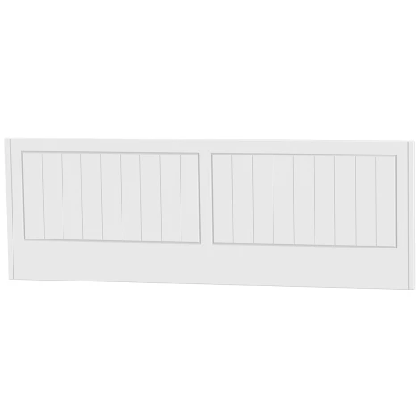 WAR078-WM - Warwick White Matt 5ft King Size Headboard
